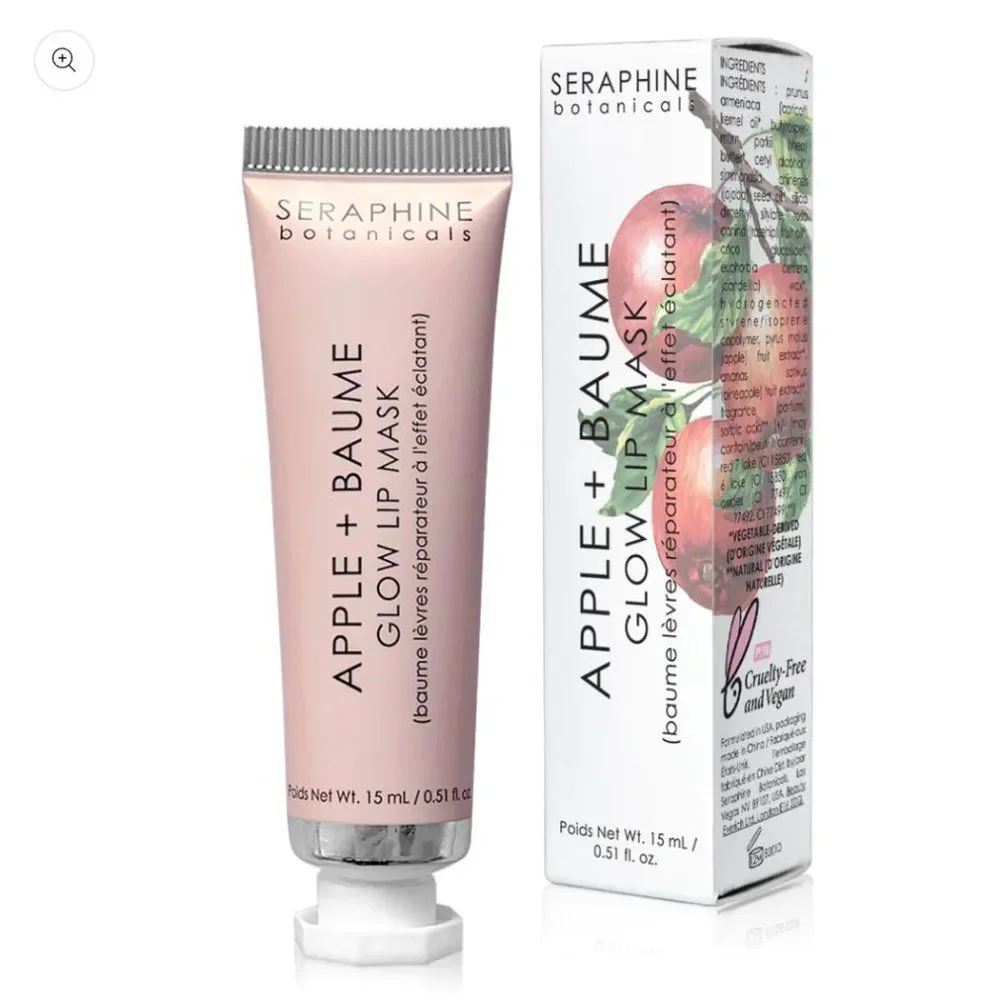 NIB Organic, Vegan, Cruelty-Free Lip Balm & Lip Mask Trio (x3) BUNDLE